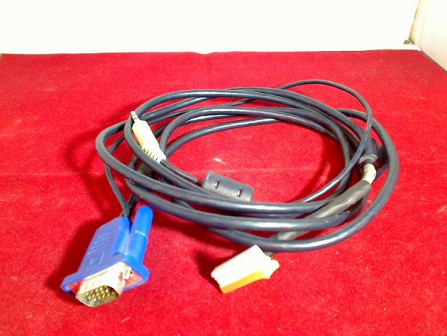 VGA Audio Kabel Cable Medion Flat Pro MD32117 PQ