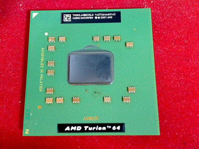 2.2 GHz AMD Turion 64 TMDML40BKX5LD CPU Prozessor Acer Ferrari 4000
