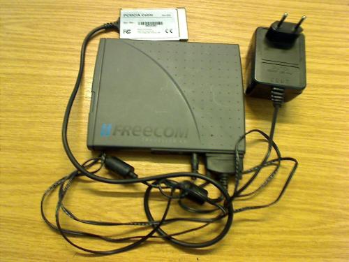 FREECOM IQ Traveller CD-20 PCMCIA incl. power supply & Cable