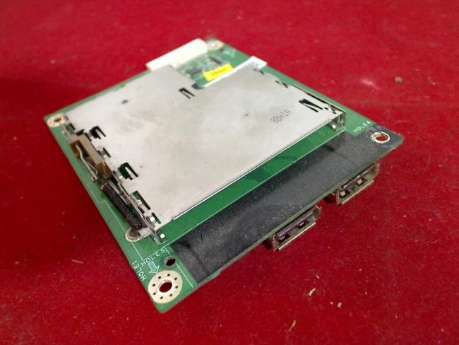 PCMCIA Slot Card Reader USB Port socket Board Acer Aspire 7730G