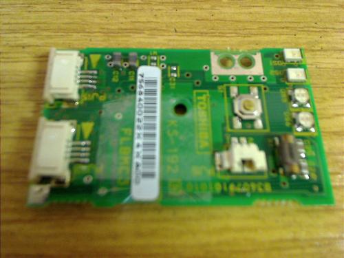 Power LED Switch Board circuit board Toshiba Libretto 50CT/810 ModellPA1249E X