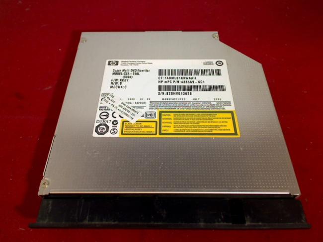 DVD Burner GSA-T40L IDE with Bezel & Fixing HP Compaq 6720s