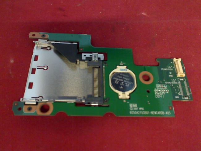 PCMCIA Card Reader Board circuit board Module board Slot Shaft HP Compaq 6530b