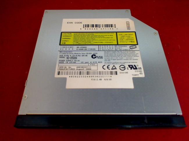 DVD Burner IDE ND-6500A with Bezel & Fixing Fujitsu Amilo A7640