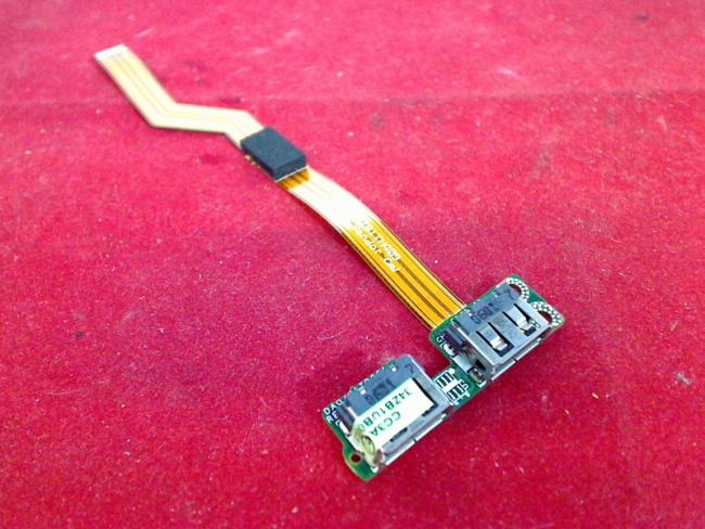 USB 2-Fach Port socket Board circuit board Module board Cables Acer Travelmate 4