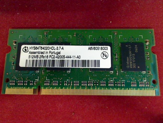512MB DDR2 PC2-4200S SODIMM Ram Memory FS E8110 E Series WL1