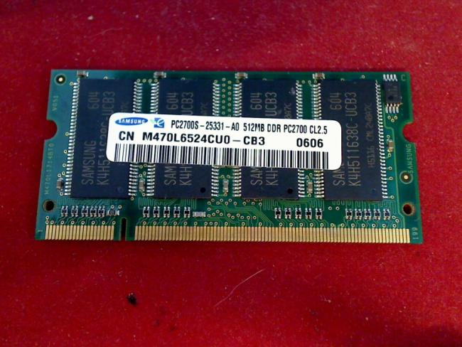 512MB DDR PC2700S Samsung SODIMM Ram Memory HP Compaq Evo N1050v