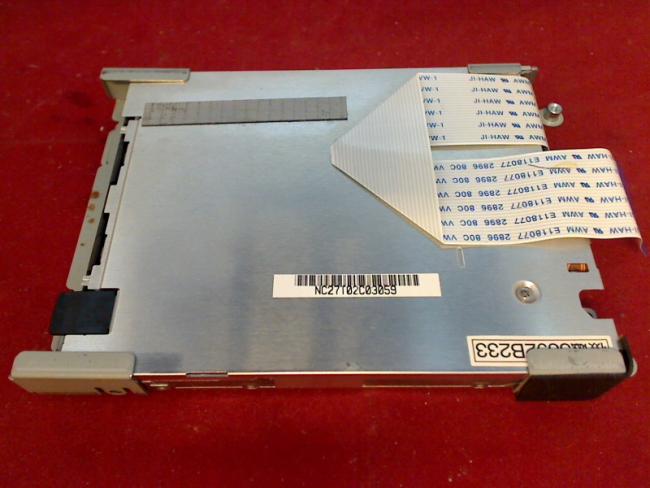 3.5" Floppy Diskettenlaufwerk Teac FD-05HG with mounting frames Clevo 2700T