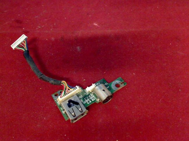 USB S-Video TV-OUT Board circuit board & Cables Samsung NP-X20 I