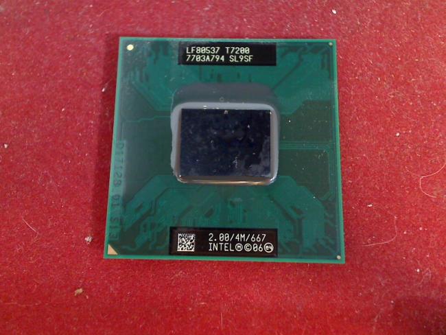 2 GHz Intel Core 2 Duo T7200 CPU Prozessor Siemens Lifebook E8210