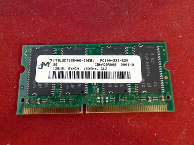 128MB PC100 SD-Ram MT SODIMM Memory PCG-FX403 Sony PCG-984M PCG-FX403