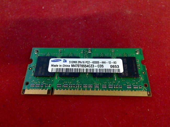 512MB DDR2 PC2-4200S Samsung SODIMM Ram Memory Fujitsu Amilo Pro V2035