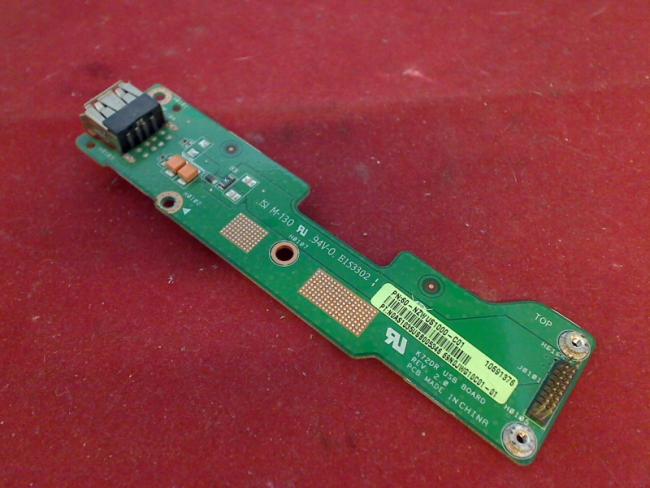 Board USB 2-Fach Port socket Asus X72D (1)