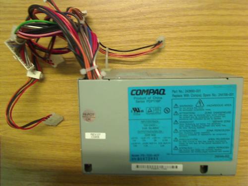 power supply PDP116P 250W from PC Compaq Evo