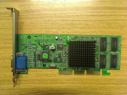 graphics card Nvidia MS-8817 180-10039-0000-C AGP from PC Compaq Evo