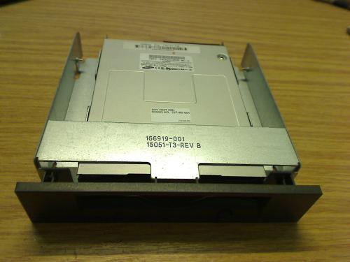 Original Diskettenlaufwerk incl. Blende Einbaurahmen aus PC Compaq Evo
