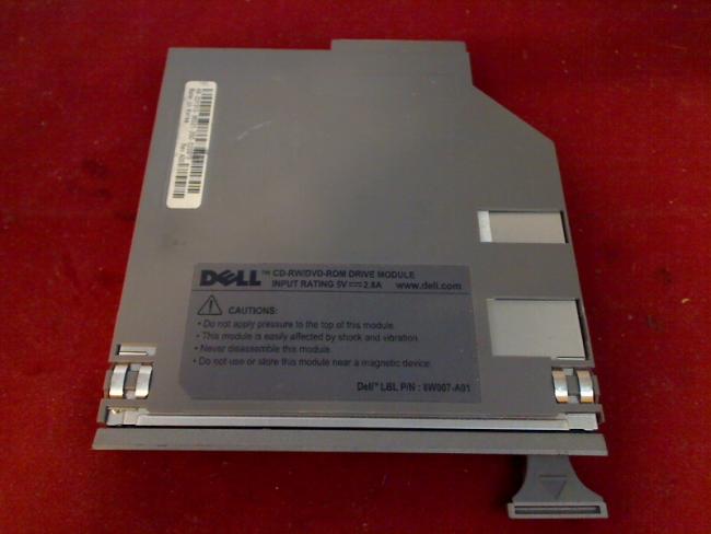 CD-RW/DVD-ROM Drive Mit Bezel & mounting frames Adapter Dell 8500 PP02X