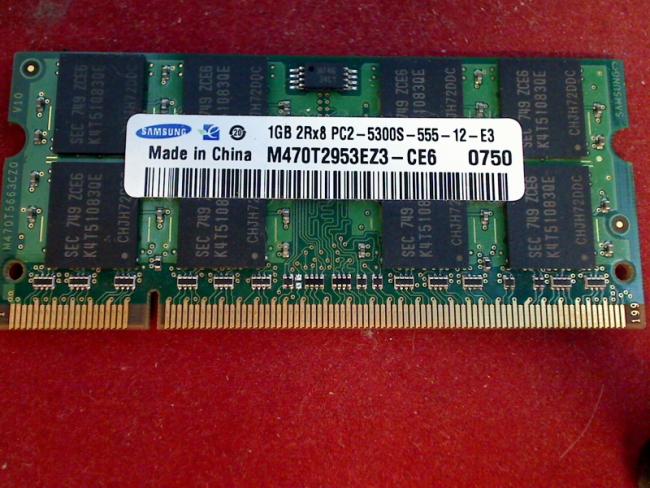 1GB DDR2 PC2-5300S Samsung SODIMM Ram Memory Acer Aspire 5520