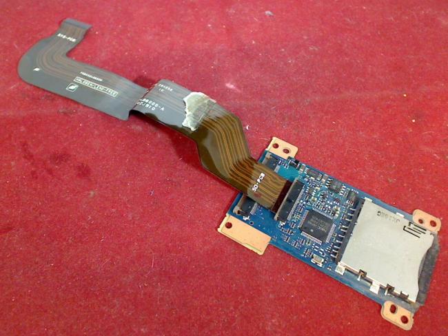 SD Card Reader Kartenleser Board circuit board & Cables Toshiba Portege R600-101