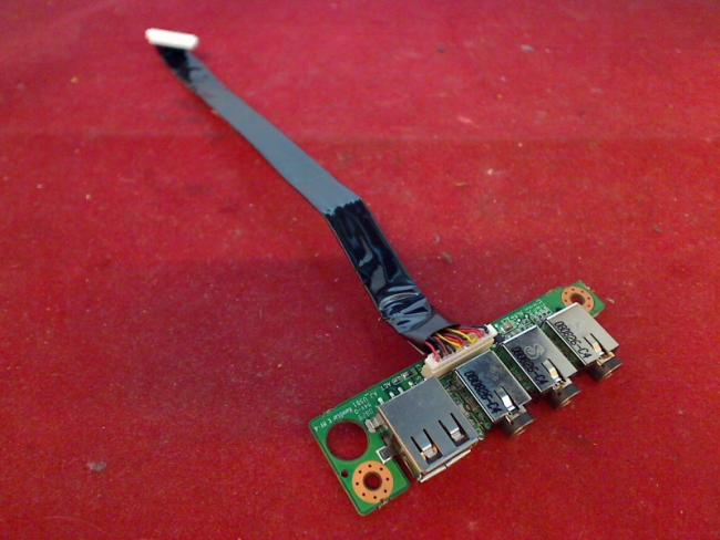 USB Port Audio Sound Board circuit board Module board Cables Clevo Terra Mobile