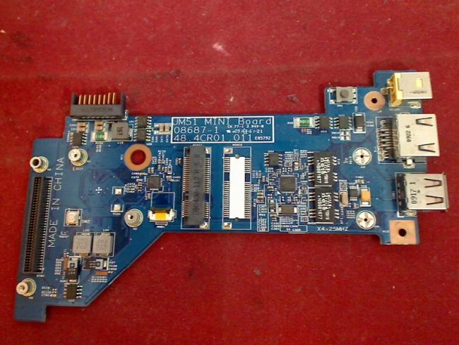 Power Currentbuchse Lan USB Akku Board circuit board Acer Aspire 5810T