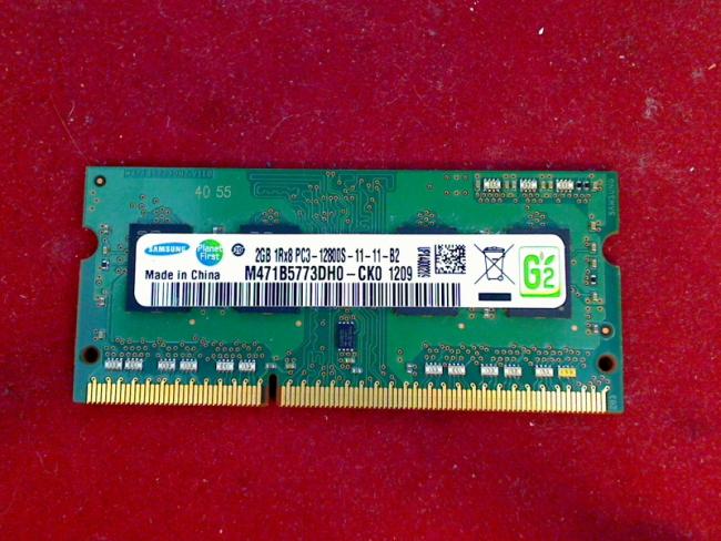 2GB DDR3 PC3-12800S Samsung SODIMM Ram Memory Lenovo T500 2089