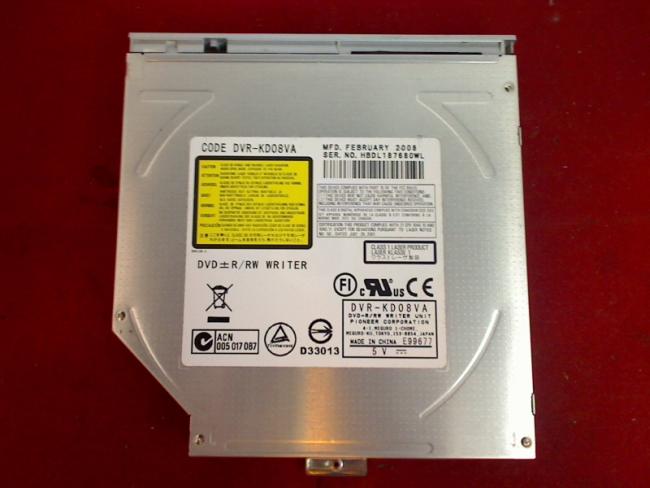 DVD Burner DVR-KD08VA IDE with Bezel & Fixing Sony PCG-5K2M VGN-CR31S