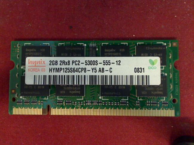 2GB DDR2 PC2-5300S Hynix SODIMM Ram Memory HP tx1000 tx1250eo