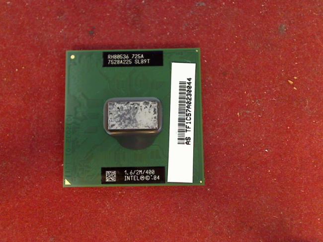 1.6 GHz Intel Pentium M 725A SL89T CPU Prozessor Asus Z9200 Z9200GA