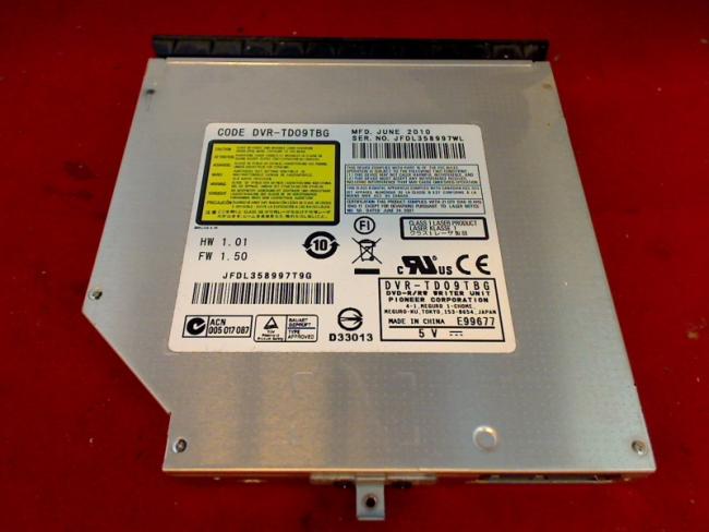 DVD Burner SATA DVR-TD09TBG with Bezel & Fixing Toshiba L500-19E