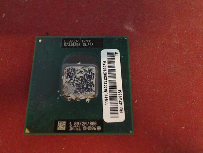 1.80 GHz Intel Core 2 Duo T7100 CPU Prozessor Lenovo R61 8927-CT0