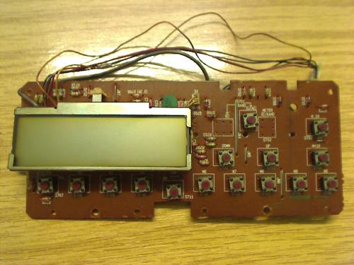 LCD Control Panel Switch Board circuit board Sony CFS-720L