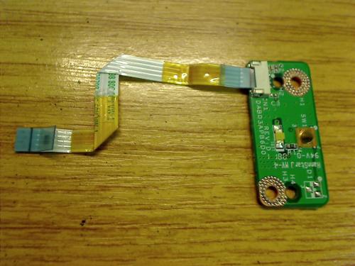 Power Einschaltboard circuit board incl. Cable Toshiba Satellite P300D - 11W