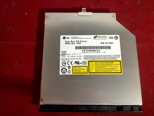 DVD Burner GSA-T50N SATA with Bezel & Fixing Medion MD97460 E6210