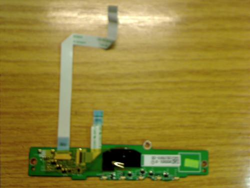 Led Touchpad keys Switch Board circuit board Toshiba Satellite P300D - 11W