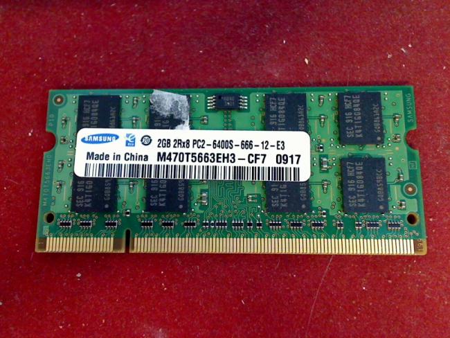 2GB DDR2 PC2-6400S Samsung SODIMM Ram Memory Acer Aspire 5738Z MS2264