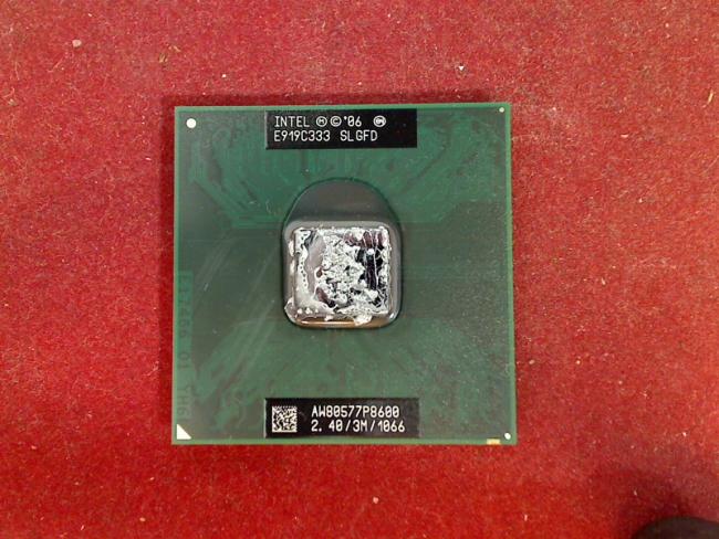 2.4 GHz Intel Core 2 Duo P8600 SLGFD CPU Prozessor HP Compaq 6730b