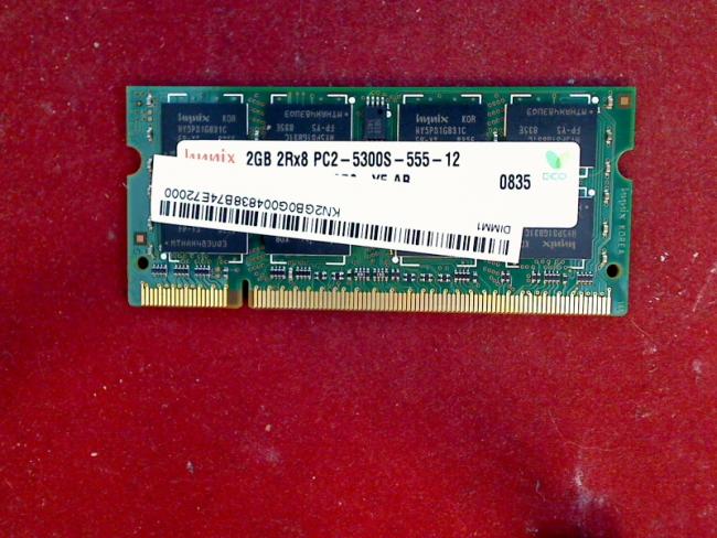 2GB DDR2 PC2-5300S Hynix SODIMM Ram Memory Memory Acer TravelMate 5530