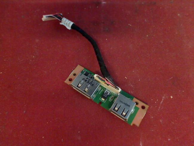 USB Port socket Board circuit board & Cables Acer TravelMate 5530