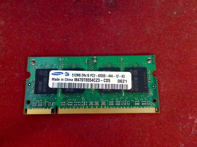 512MB DDR2 PC2-4200S SODIMM Samsung Ram Memory Medion MD96231 MIM2210