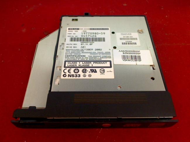 CD-RW / DVD-ROM DW-224E with Bezel & Fixing Acer Extensa 6700 6702-100