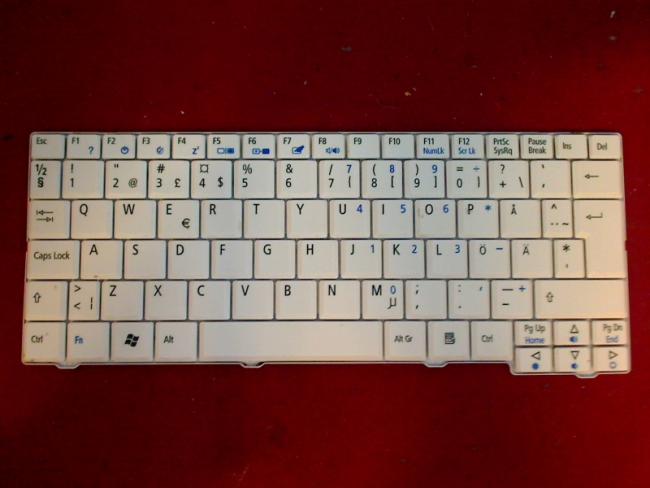 Keyboard AEZG5D00020 SWEDISH REV:3A Acer one ZG5 A0A 150-Bp