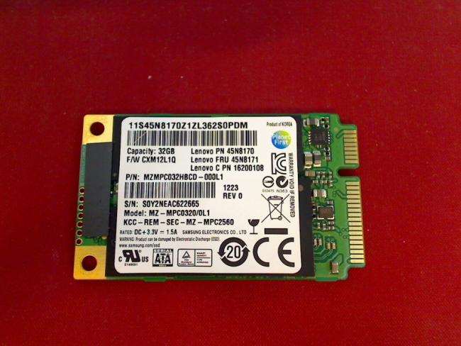32GB SSD Festplatte Hard Drive FRU 45N8171 Lenovo IdeaPad U310 4375