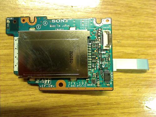 SD Board circuit board Module board Sony PCG-8A2M PCG-GRX316MP