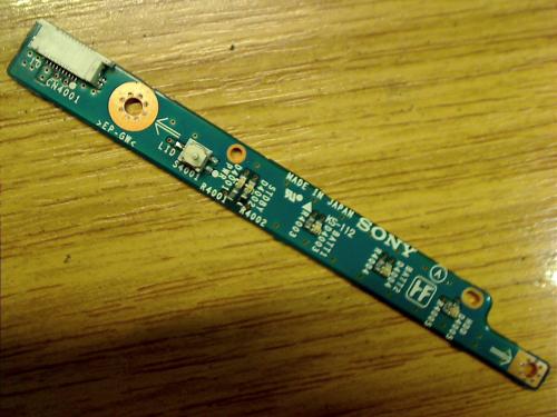 Led Back Switch Board circuit board Sony PCG-8A2M PCG-GRX316MP