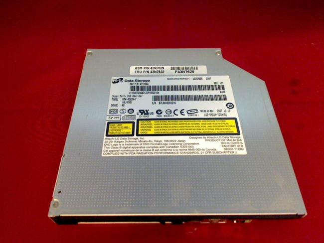 DVD Burner GMA-4082N-Y IDE none Bezel with Fixing Lenovo 3000 N200 (1)