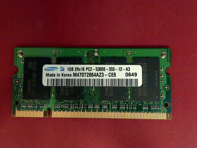 1GB DDR2 Samsung PC2-5300S SODIMM Ram Memory FS E8020D Lifebook