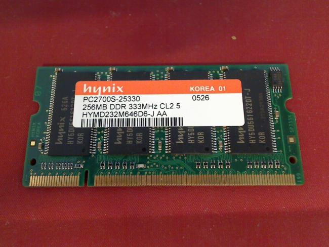 256MB DDR PC2700S 333MHz Hynix RAM Memory Toshiba Pro L10