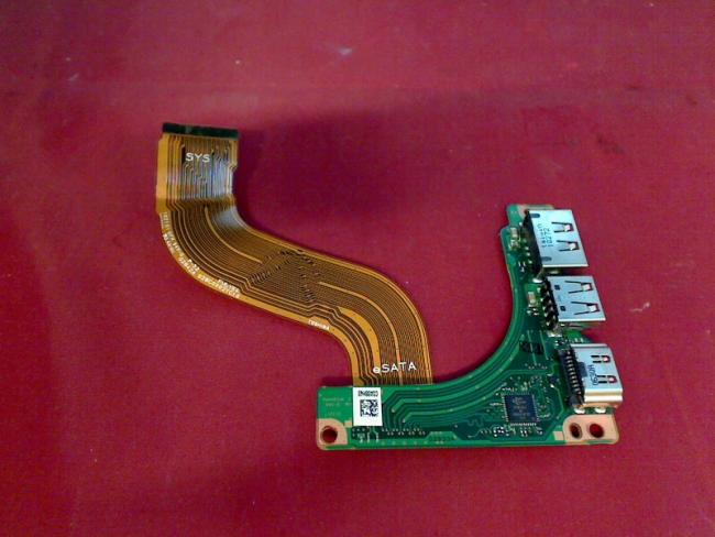 USB HDMI eSATA Port socket Board & Cables Toshiba Portege R700-19H