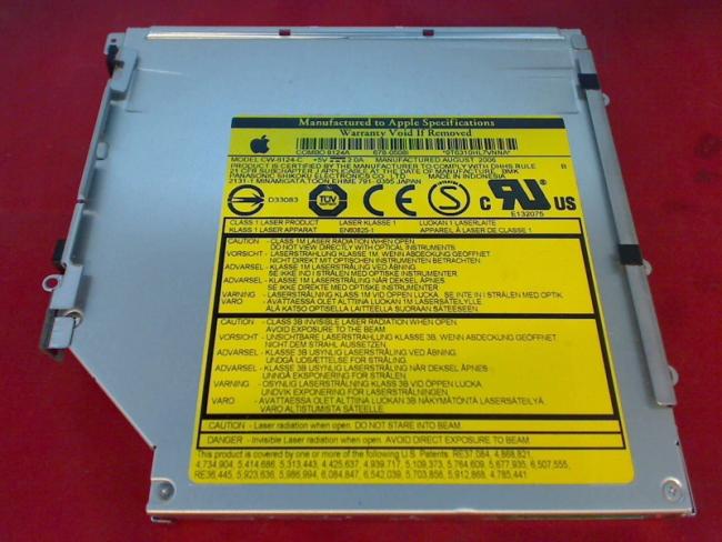 DVD COMBO 8124A with Fixing Apple PowerBook G4 A1046